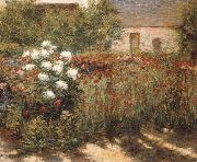 John Leslie Breck Garden at Giverny France oil painting reproduction